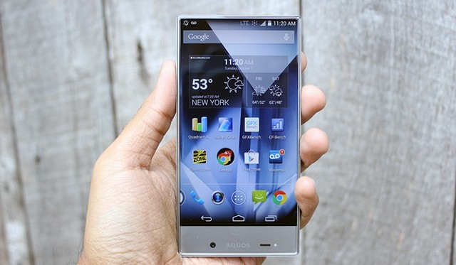 Chiếc Aquos Crystal của Sharp Chiếc Aquos Crystal của Sharp