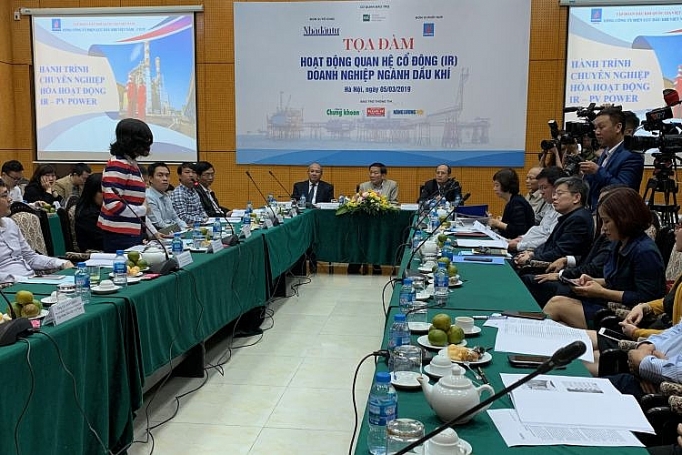 Nhiều doanh nghiệp dầu khí chưa “để ý” đến hoạt động quan hệ cổ đông nhieu doanh nghiep dau khi chua de y den hoat dong quan he co dong