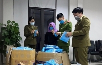 Hà Nam: Tịch thu hơn 12.000 chiếc khẩu trang y tế không rõ nguồn gốc