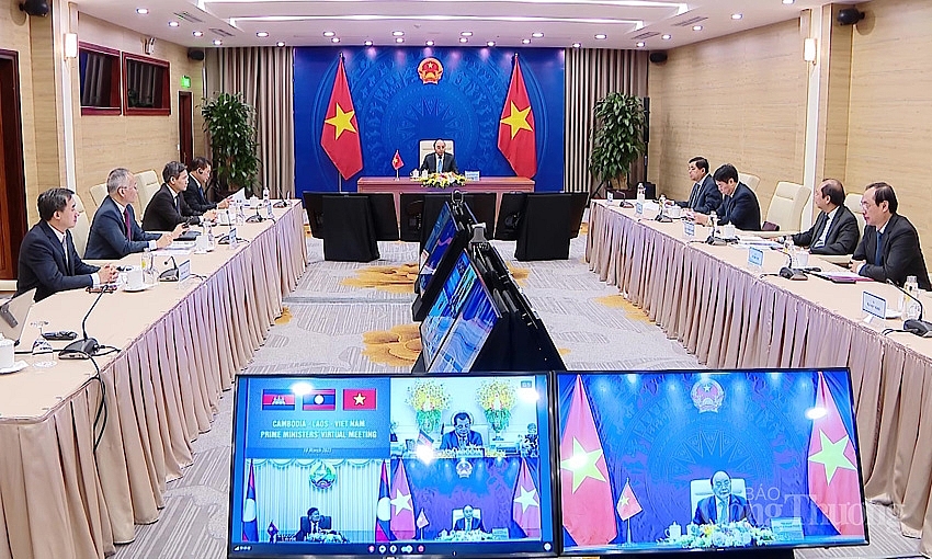 Đưa quan hệ Việt Nam – Lào – Campuchia lên tầm cao mới Đưa quan hệ Việt Nam – Lào – Campuchia lên tầm cao mới