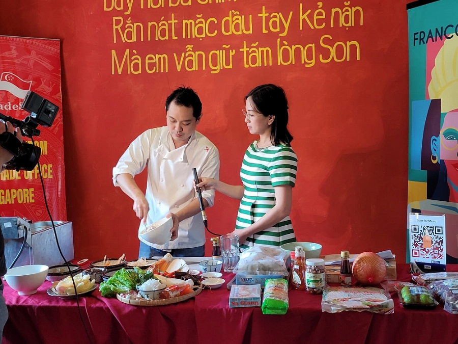 Xúc tiến thương mại qua Liên hoan ẩm thực Pháp ngữ tại Singapore Xúc tiến thương mại qua Liên hoan ẩm thực Pháp ngữ tại Singapore
