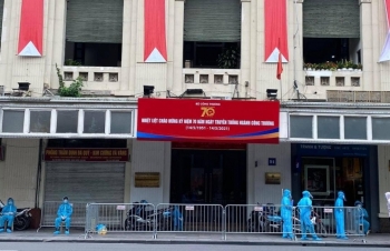 Xét nghiệm Covid-19 cho toàn bộ nhân viên làm việc tại Tổng cục Quản lý thị trường