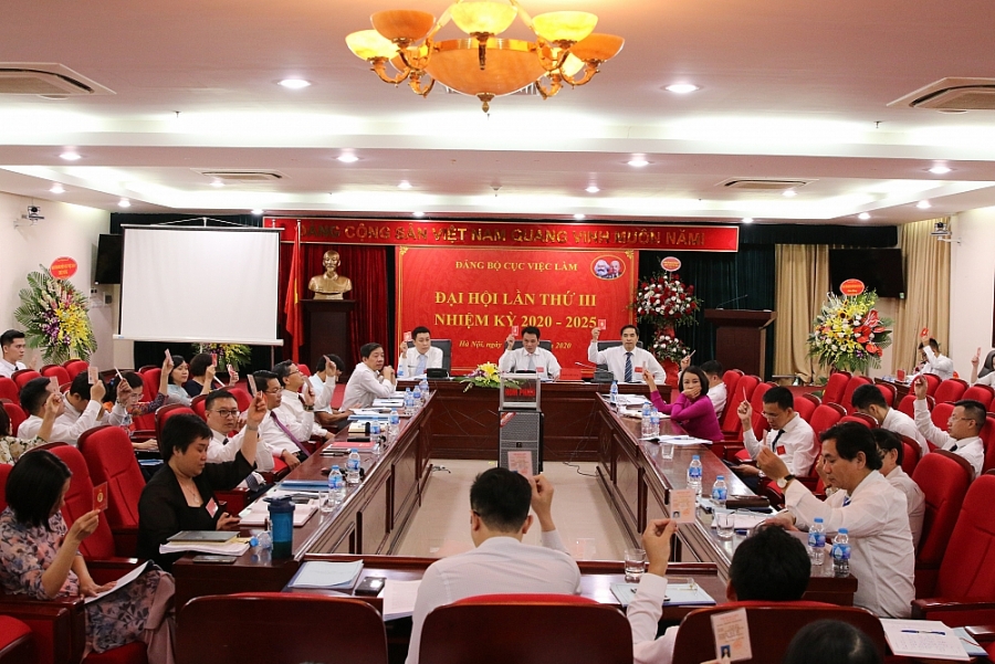 dai hoi dang bo cuc viec lam doi moi doan ket quyet tam hoan thanh nhiem vu nhiem ky 2020 2025