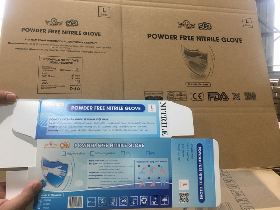 Phát hiện nhiều xưởng tái chế găng tay qua sử dụng phat hien nhieu xuong tai che gang tay qua su dung