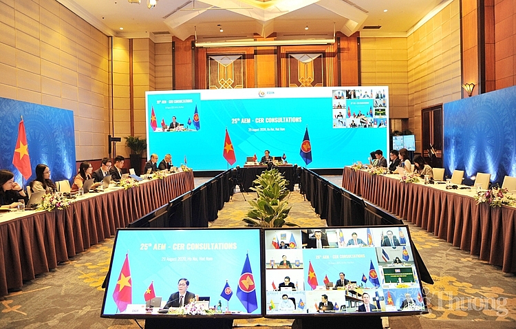 ASEAN – Australia – New Zealand: Tiếp tục thúc đẩy đàm phán nâng cấp Hiệp định AANZFTA ASEAN – Australia – New Zealand: Tiếp tục thúc đẩy đàm phán nâng cấp Hiệp định AANZFTA