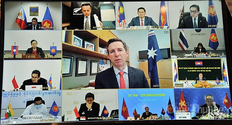 ASEAN – Australia – New Zealand: Tiếp tục thúc đẩy đàm phán nâng cấp Hiệp định AANZFTA ASEAN – Australia – New Zealand: Tiếp tục thúc đẩy đàm phán nâng cấp Hiệp định AANZFTA