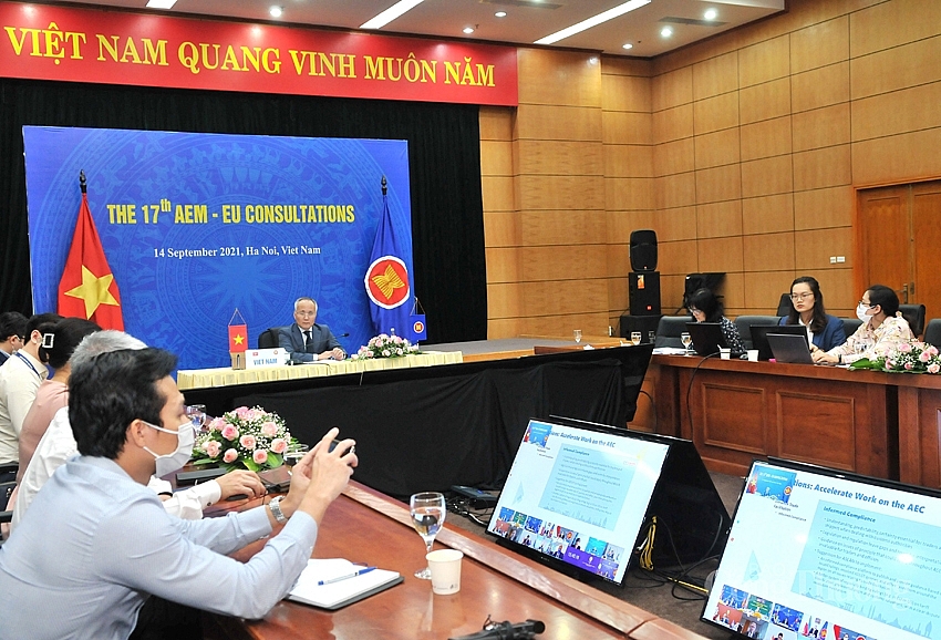 Đẩy mạnh hợp tác, tạo thuận lợi thương mại, đầu tư giữa ASEAN và các nước đối tác Đẩy mạnh hợp tác, tạo thuận lợi thương mại, đầu tư giữa ASEAN và các nước đối tác