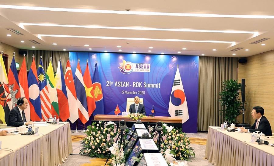 Hàn Quốc đẩy mạnh chính sách hướng Nam mới, ưu tiên tăng cường hợp tác ASEAN Hàn Quốc đẩy mạnh chính sách hướng Nam mới, ưu tiên tăng cường hợp tác ASEAN