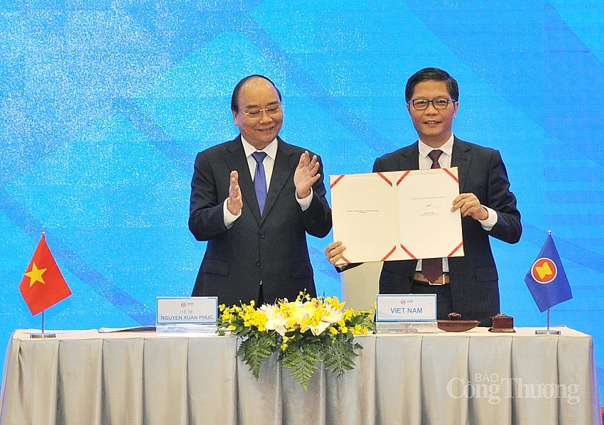 Chính thức ký kết Hiệp định Đối tác kinh tế toàn diện khu vực RCEP Chính thức ký kết Hiệp định Đối tác kinh tế toàn diện khu vực RCEP