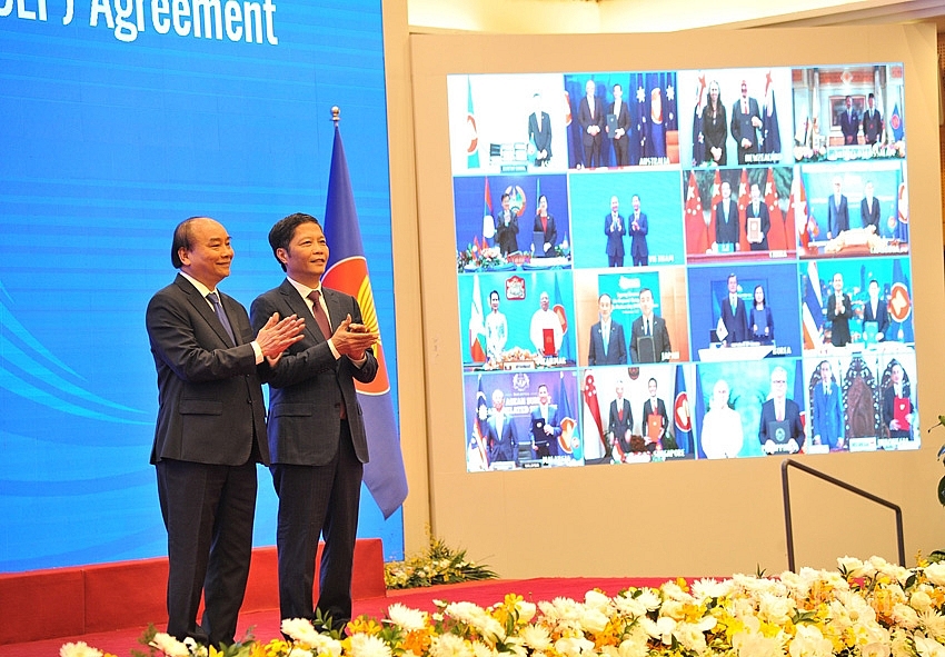 Chính thức ký kết Hiệp định Đối tác kinh tế toàn diện khu vực RCEP Chính thức ký kết Hiệp định Đối tác kinh tế toàn diện khu vực RCEP