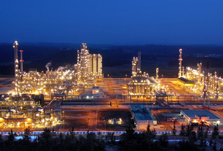 Nhà máy lọc dầu Dung Quất hiện tại.