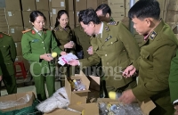 Tịch thu hàng chục tấn thiết bị y tế và đồ dùng trẻ em có dấu hiệu giả mạo nguồn gốc xuất xứ