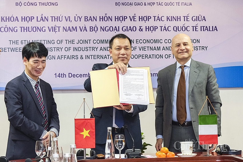 Đưa hợp tác kinh tế Việt Nam   Italia lên tầm phát triển cao hơn