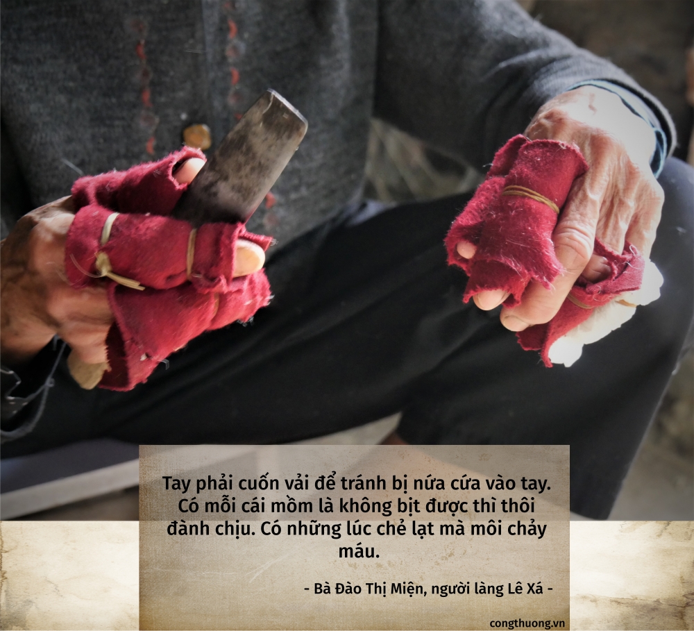 Lê Xá – níu giữ nghề giang, nứa trăm năm…