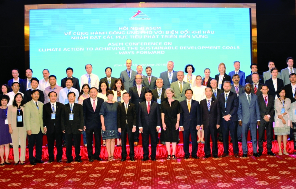 asian european states meet to discuss joint action on climate change