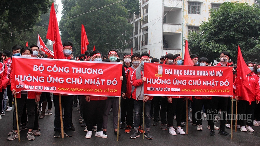 Bộ Công Thương tiếp tục hưởng ứng “Chủ nhật Đỏ” năm 2021