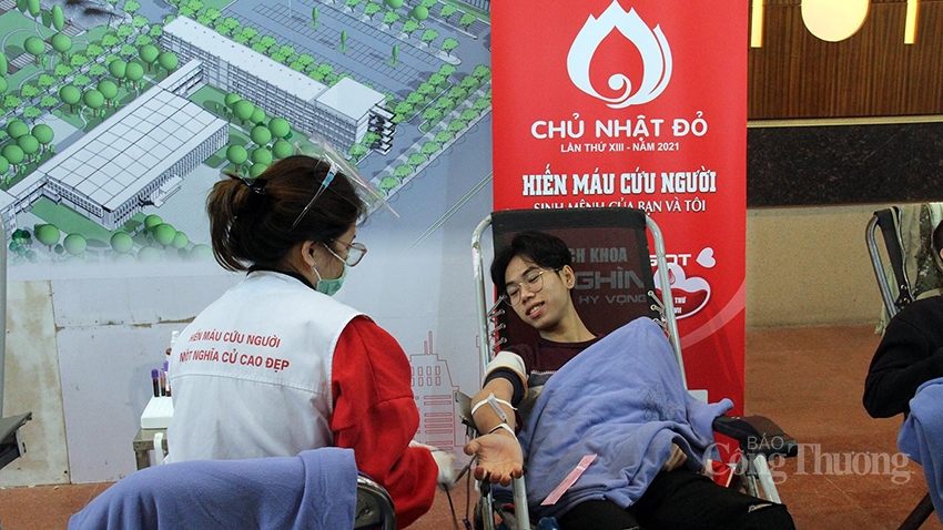 Bộ Công Thương tiếp tục hưởng ứng “Chủ nhật Đỏ” năm 2021