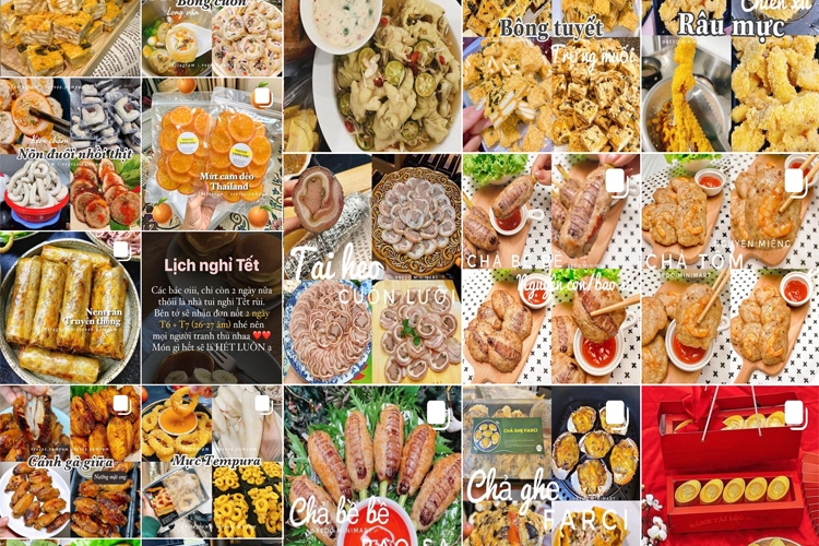 Chợ Tết online sôi động những ngày cuối năm Chợ Tết online sôi động những ngày cuối năm