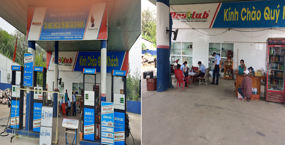 Đội QLTT số 1 kiểm tra tại cửa hàng xăng dầu Yến Rạng Văn – Chi nhánh 2 Đội QLTT số 1 kiểm tra tại cửa hàng xăng dầu Yến Rạng Văn – Chi nhánh 2