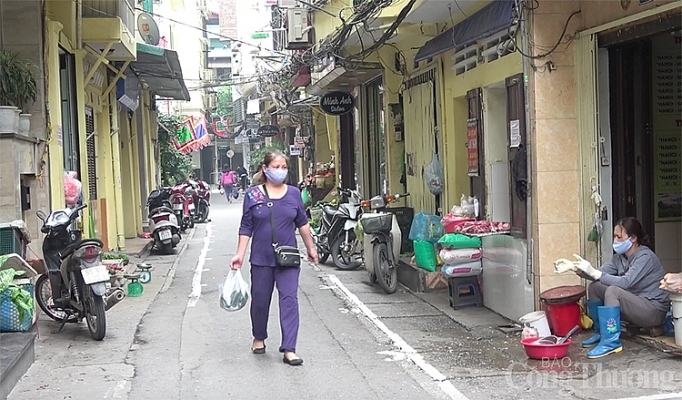 cho dan sinh ha noi sang tao trong gian cach xa hoi