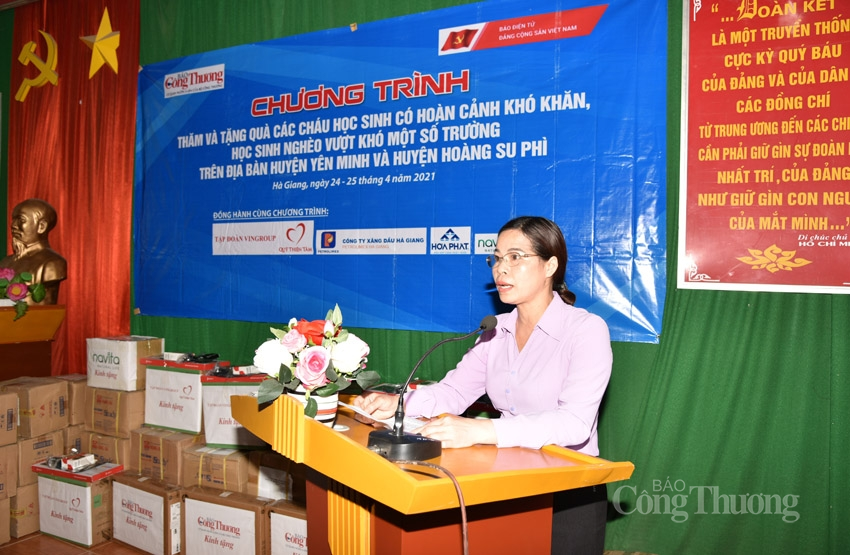 “Nối nhịp” yêu thương đến học sinh nghèo vượt khó tại Hà Giang