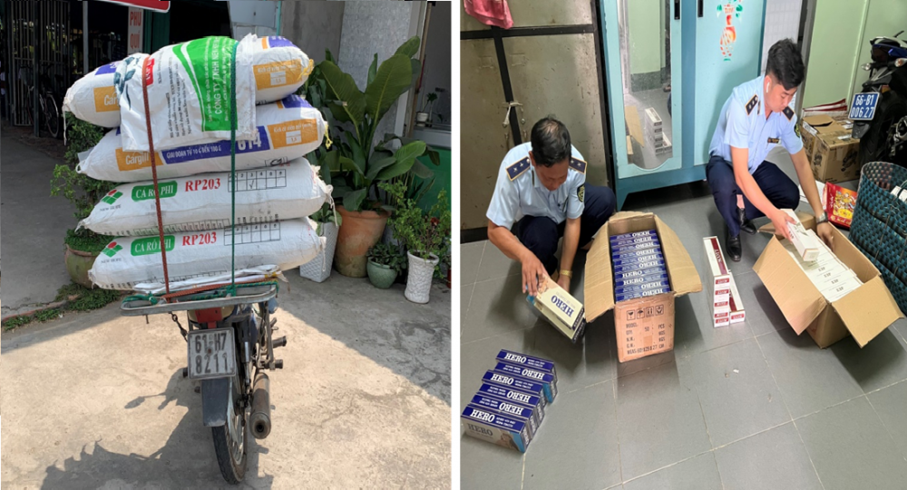 2.600 bao thuốc lá điếu nhập lậu bị lực lượng QLTT Đồng Tháp phát hiện, thu giữ 2.600 bao thuốc lá điếu nhập lậu bị lực lượng QLTT Đồng Tháp phát hiện, thu giữ