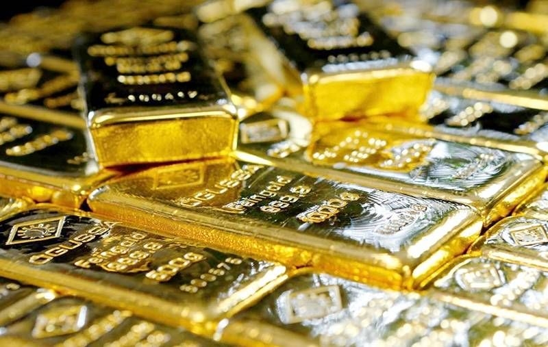 Giá vàng thế giới xuống đáy một tháng Giá vàng thế giới xuống đáy một tháng