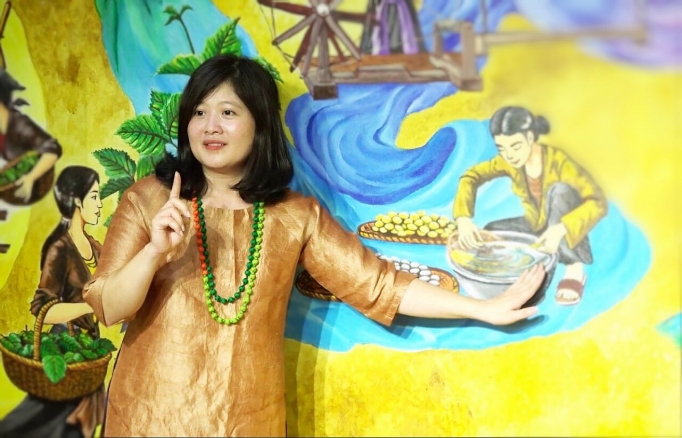 Mở lối cho lụa Việt vươn ra thế giới mo loi lua viet vuon ra the gioi