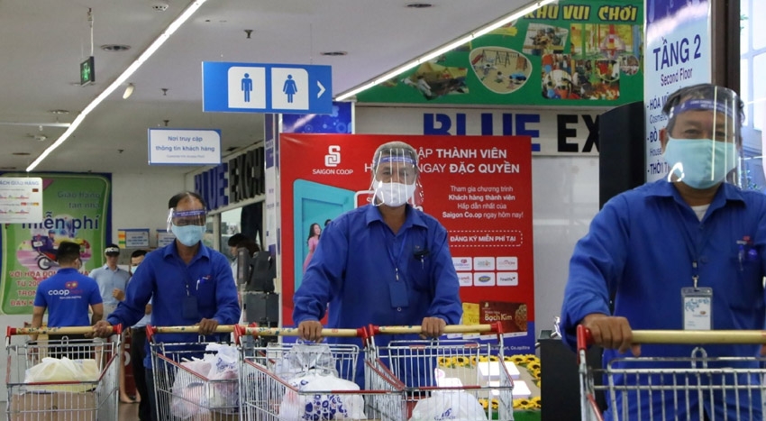 Dịch vụ “đi chợ hộ” nở rộ