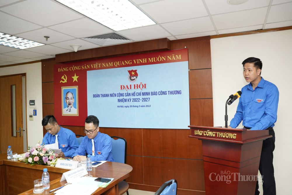 Đồng chí Hoàng Trần Phương - Phó Bí thư BCH Đoàn Thanh niên Bộ Công Thương Đồng chí Hoàng Trần Phương - Phó Bí thư BCH Đoàn Thanh niên Bộ Công Thương