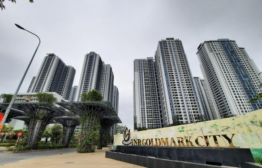 cư dân chung cư Goldmark City 136 Hồ Tùng Mậu, Hà Nội phản đối việc chủ đầu tư điều chỉnh xây dựng công trình 40 tầng tại khu C của dự án 