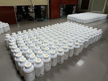 Phá đường dây sản xuất, tiêu thụ thực phẩm chức năng collagen giả tại Bắc Giang