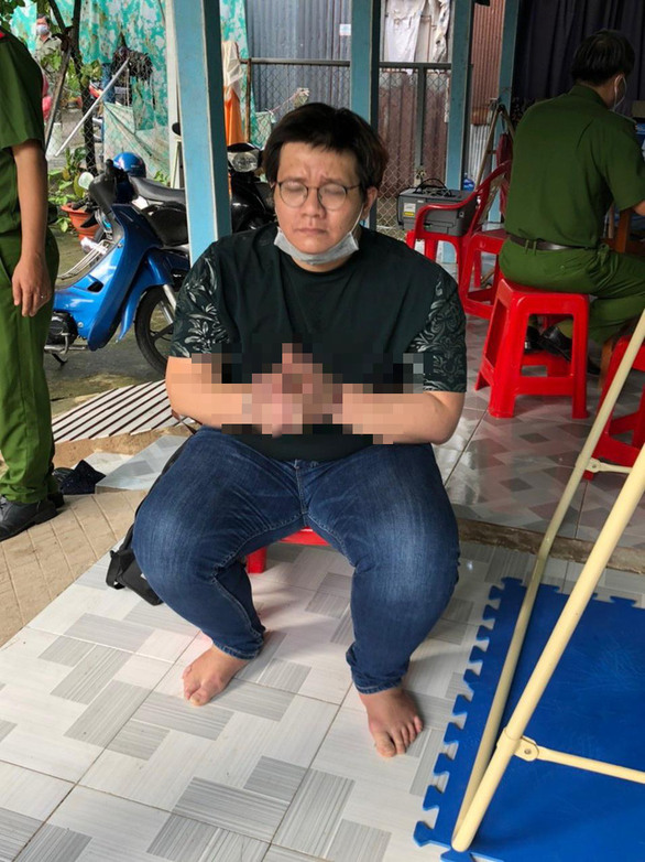 Nhâm Hoàng Khang khi bị bắt Nhâm Hoàng Khang khi bị bắt