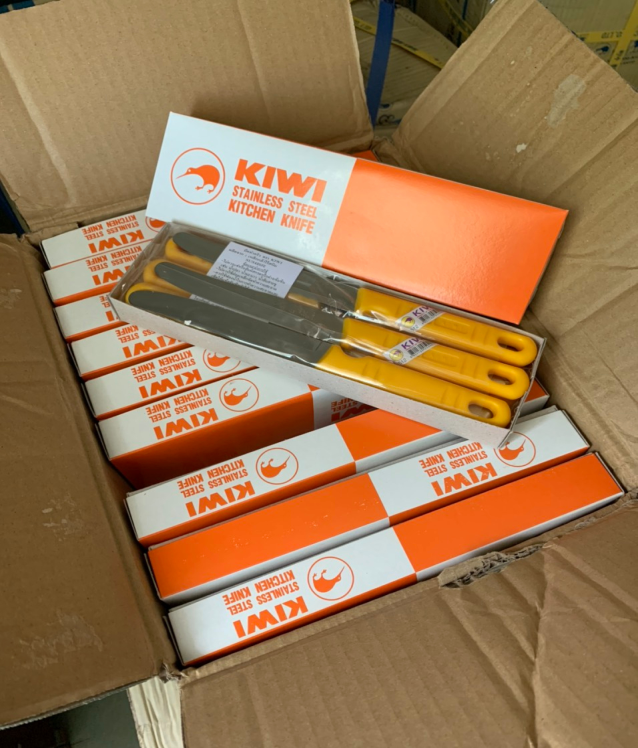 Quản lý thị trường Kiên Giang: Tạm giữ gần 24.000 dao Thái Lan nhập lậu