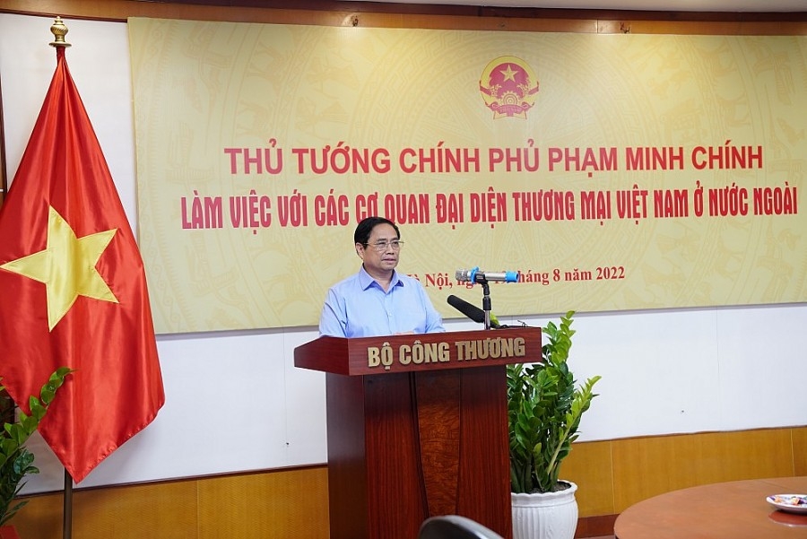 Thủ tướng: Các Thương vụ cần phát huy hiệu quả vai trò tiền tuyến, mở rộng thị trường xuất khẩu Thủ tướng: Các Thương vụ cần phát huy hiệu quả vai trò tiền tuyến, mở rộng thị trường xuất khẩu