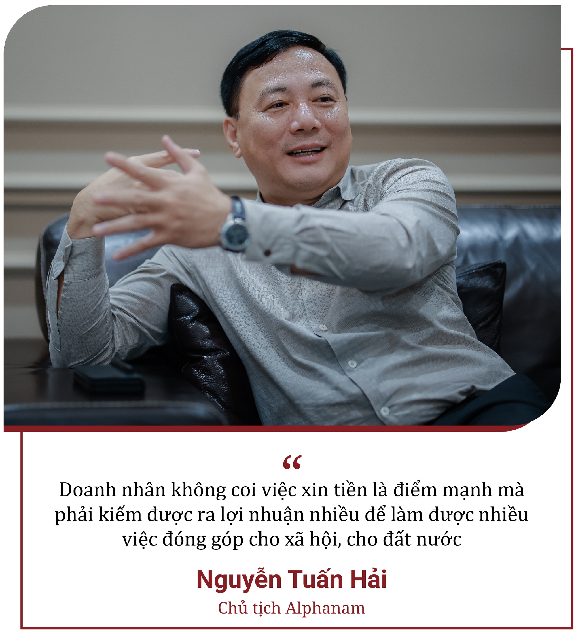 Chủ tịch Alphanam kể chuyện được người khuyết tật truyền cảm hứng, quyết định chuyển giao Alphanam thế hệ F2 Chủ tịch Alphanam kể chuyện được người khuyết tật truyền cảm hứng, quyết định chuyển giao Alphanam thế hệ F2