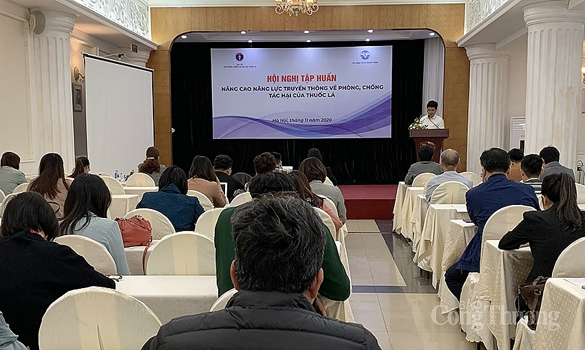 Nâng cao năng lực truyền thông về tác hại của thuốc lá nang-cao-nang-luc-truyen-thong-ve-tac-hai-cua-thuoc-la