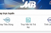 Vay thấu chi không cần tài sản bảo đảm với App Ngân hàng MBBank