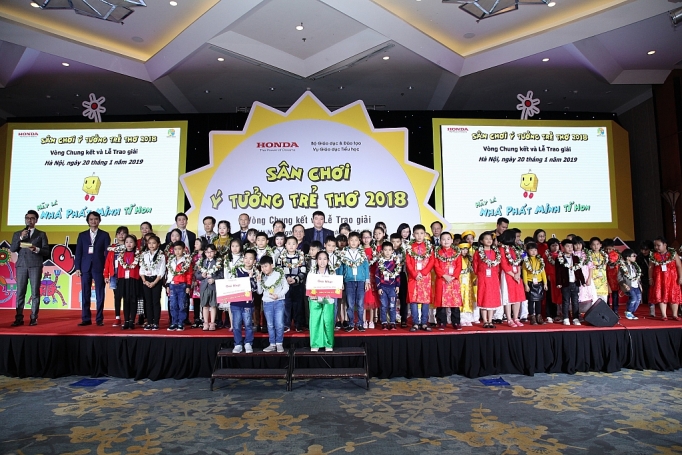 Vinh danh 30 ý tưởng xuất sắc nhất của  Sân chơi Ý tưởng trẻ thơ vinh danh 30 y tuong xuat sac nhat cua san choi y tuong tre tho