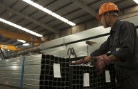Hòa Phát lần đầu xuất khẩu gần 1000 tấn ống thép tôn mạ kẽm sang Ấn Độ