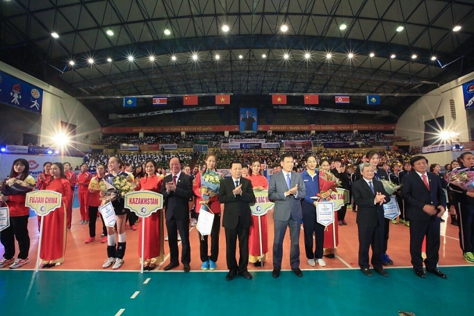Khai mạc giải bóng chuyền nữ quốc tế Cup LienVietPostBank 2019 tại Bắc Ninh khai mac giai bong chuyen nu quoc te cup lienvietpostbank 2019 tai bac ninh