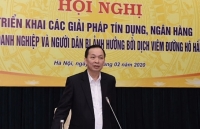 Không tăng lãi suất, xem xét cơ cấu nợ cho khách hàng bị ảnh hưởng dịch nCoV