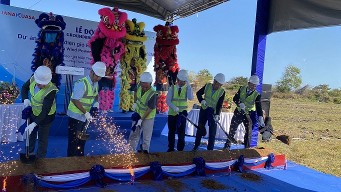 tra vinh khoi cong du an nha may dien gio hiep thanh