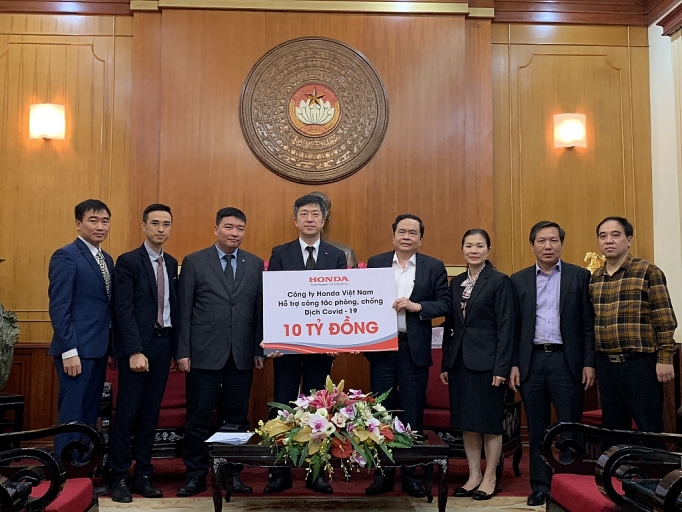 honda viet nam chung tay phong chong dich covid 19 tai viet nam