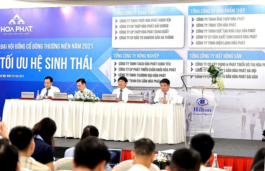 Lợi nhuận của Hòa Phát đạt kỷ lục 7.000 tỷ đồng trong Quý I, cổ tức năm 2020 là 40%