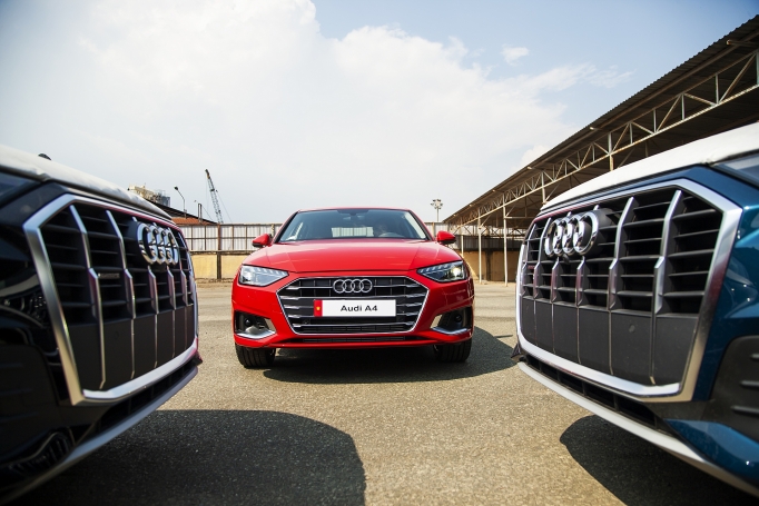 audi viet nam chinh thuc ra mat audi a4 q3 q7 moi