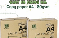 Giấy in Văn phòng phẩm Hồng Hà – Chung tay bảo vệ môi trường