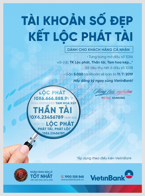 VietinBank mở bán thêm 5.000 số tài khoản thanh toán theo yêu cầu vietinbank mo ban them 5000 so tai khoan thanh toan theo yeu cau
