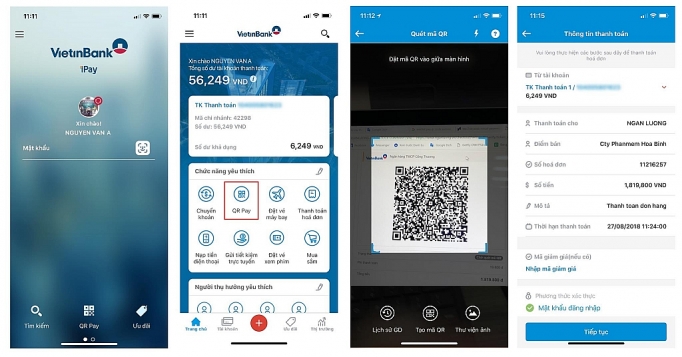 15 ngan hang tham gia thanh toan qr pay qua ngan luongvn