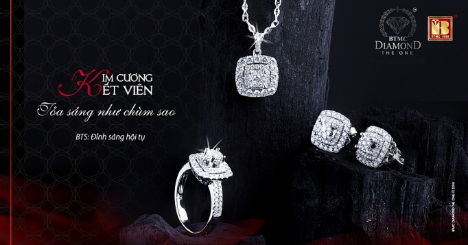 Kim cương kết viên- lựa chọn mới cho “tín đồ” yêu trang sức kim cuong ket vien lua chon moi cho tin do yeu trang suc